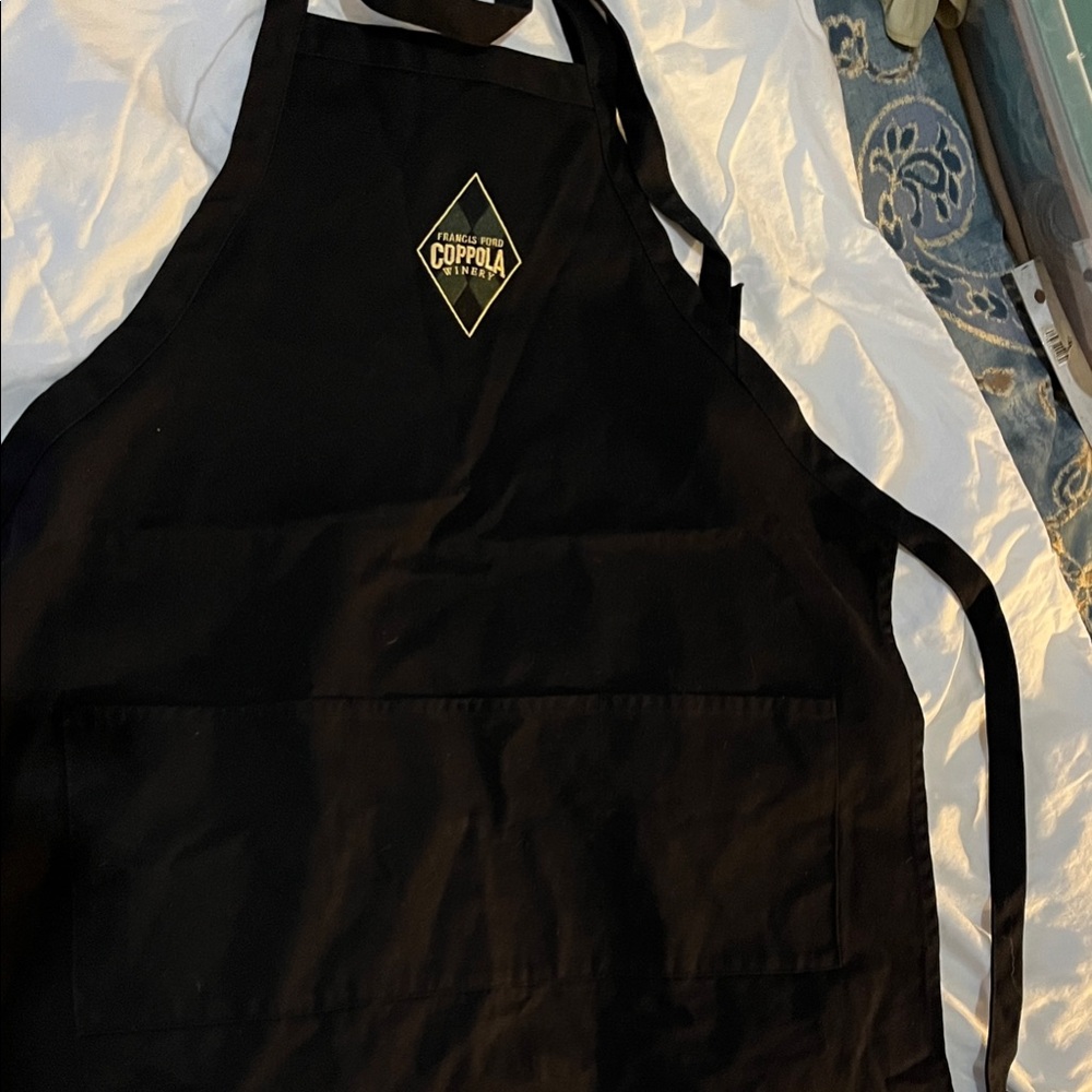 GET COOKING. 🥩🥩🥩 
Uni-Sex Francis Ford Coppola Black Apron. IT’S BBQ TIME 🔥🔥🔥